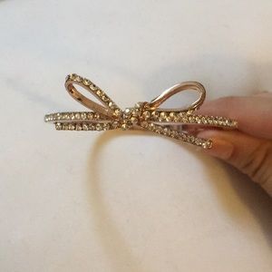 Bow diamond bracelet! NWOT